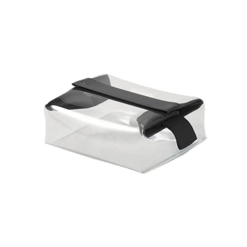 Cadence Parcel - Clear Dopp Kit with Magnetic Closure - Durable and Leak-Resistant Travel Toiletry Kit - Modular Design, Ink, M, Travel Toiletry Kit