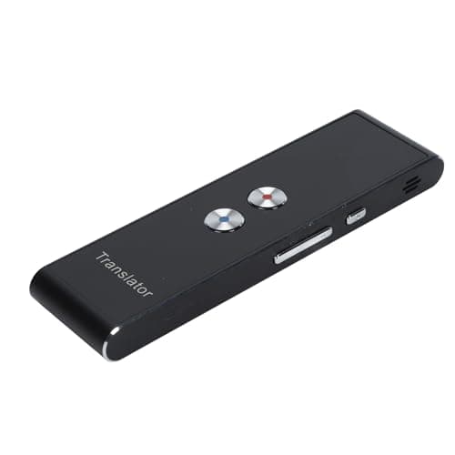 Hamwesh Language Translator Device, 96 Language Two Way Real Time Voice Translation Smart Voice Translator, Handheld Portable with for Travel Business Learning — view 3