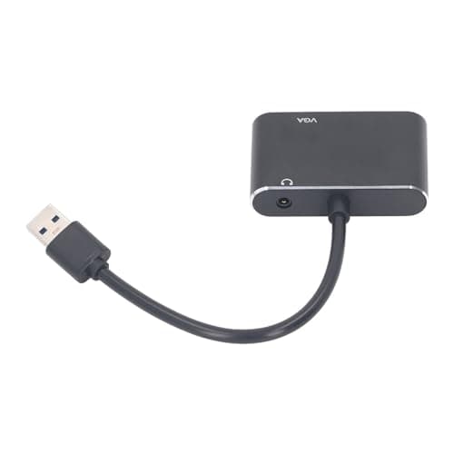 Cocoarm USB 3.0 to +VGA Adapter, Stainless Steel