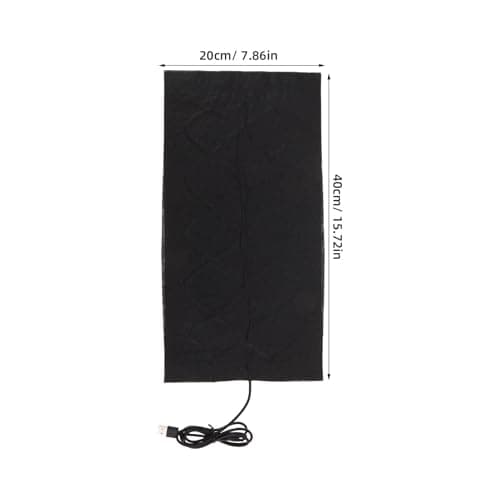Carbon Fiber Heating Pad 40x20cm USB Powered Insert for Jacket — view 2