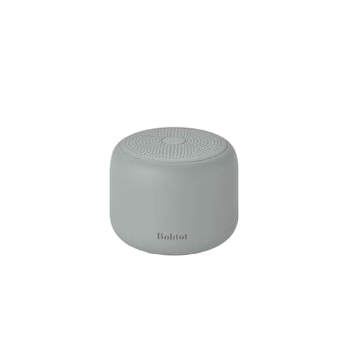 Bobtot Portable Bluetooth Speakers with Strap Mini Speaker, Dark Gray