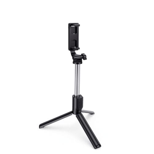 Erchineko Phone Tripod, 36.6-Inch Telescopic Aluminum, 360° Rotation