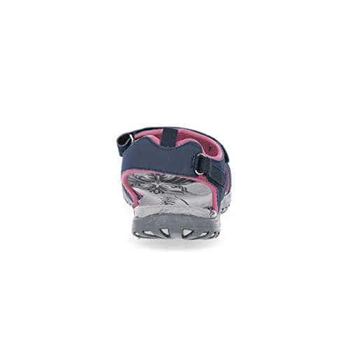 Trespass Womens Walking Sandals Serac Navy Dusty Rose in Size - 39 — view 4