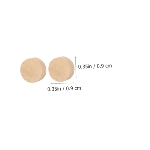 Toyvian 10pcs Trombone Water Key Cork Plug for Musical Instrument Accessories Replacement Cork Pads for Water Flow Control Valve Adapter Compatible Trumpet Pads — view 2