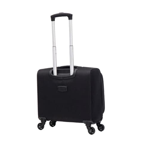 Skylark Lightweight Laptop Bag with Quick-Rolling Wheels and Easy-Access Front Pocket - fits Laptops up to 16 inch (40 cm), Black — view 2