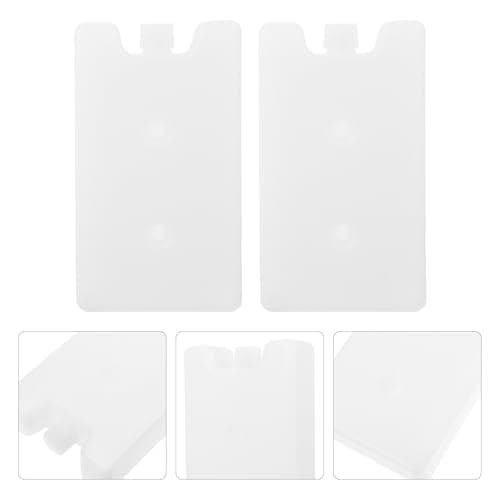 Adorainbow 2pcs Reusable Cooler Ice Packs Rubber Freezer Ice Container — view 6