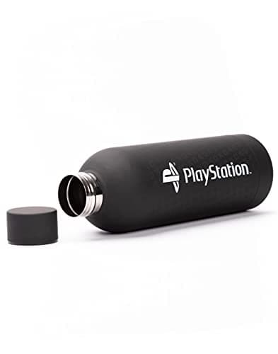 PlayStation Water Bottle For Adults And Kids 750ML | Game Console Stainless Steel Sports Travel Mug | Black White Gaming Merchandise One Size — view 6