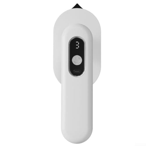 SMZhomeone Cordless Portable Handheld Travel Steamer USB Rechargeable For Mini Travel Iron With 3 Temperature Settings, 30S Fast Heat, Rotating Handle(Wireless Iron, White)