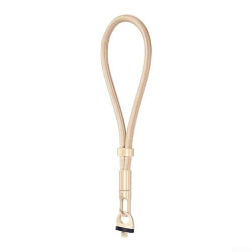 Adjustable Wrist Strap for Insta360 Luna-Ultra with 1/4'' Screw, Zinc Alloy & Polyester Hand Belts for Action Cameras Accessories(Beige)