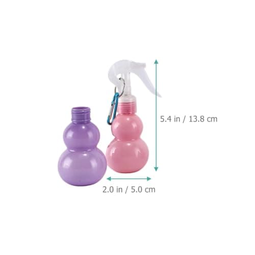 DIYEAH Pet Spray Bottles with Carabiner 10 Pack 100ml for Travel — view 2