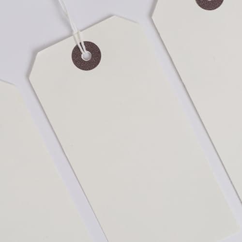 Blick Luggage Tags, White, Rectangular, 120mm x 60mm, 10 Labels, for Home, Family, Travel, Suitcase, Airport — view 5