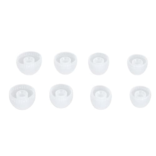 SENECESLI Replacement Silicone Earbuds Tips 4 Sizes Noise Cancelling Comfortable Ear Tips for WF‑1000XM3 WI‑1000XM2 SP510 SP900 C600N Earbuds, 8 Pack — view 3