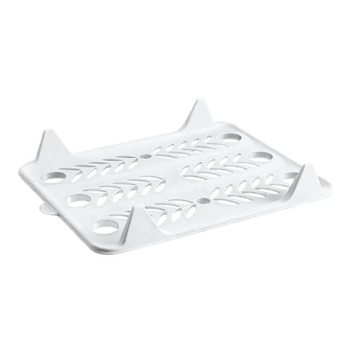 10-Pack Tshirt Organizer for Closet Storage, Folding Shirt Receipt Board, Detachable Stackable Clothing Trays for Home Bedroom Storage, Space-Saving, Prevent Laundry Piles, Anti-Wrinkle (White_S) — view 5