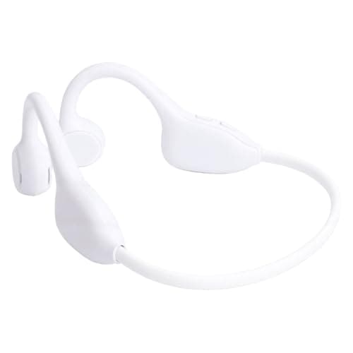 Annadue Kids Bluetooth Headphones Air Conduction, 85dB Safe Volume (White) — view 2