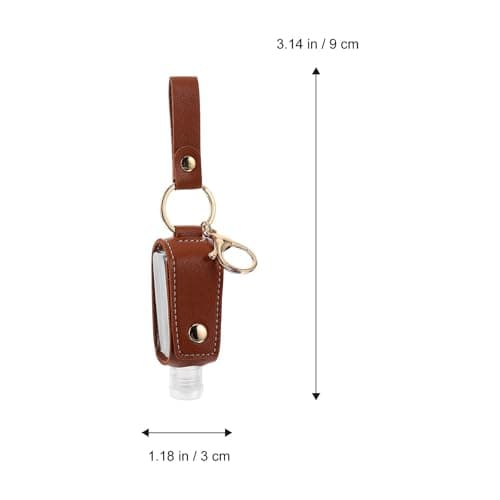 Totority 30ml Portable Bottle Cover Keychain Case for Travel Use — view 2