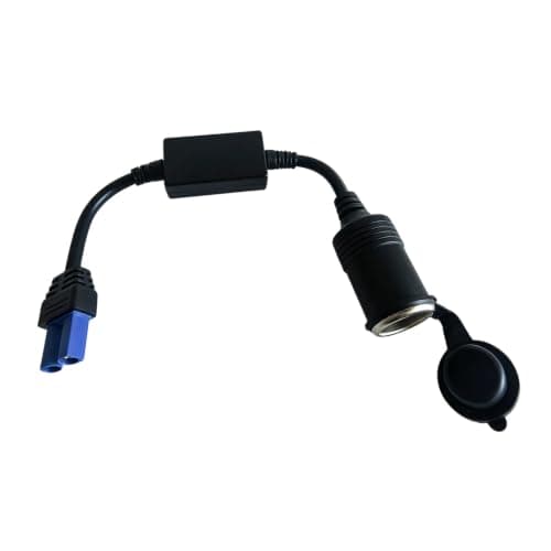 EC5 to 12V Adapter Cable 14 AWG 25cm Female Socket with Cap Cover — view 4