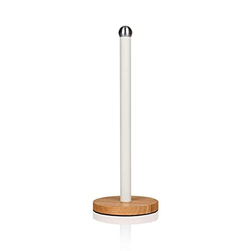 Swan Nordic White Kitchen Accessory Set with Mug Tree and Towel Pole, Bamboo Bases, Easy Storage, Soft Matte Finish, STP1012WHTN — view 3