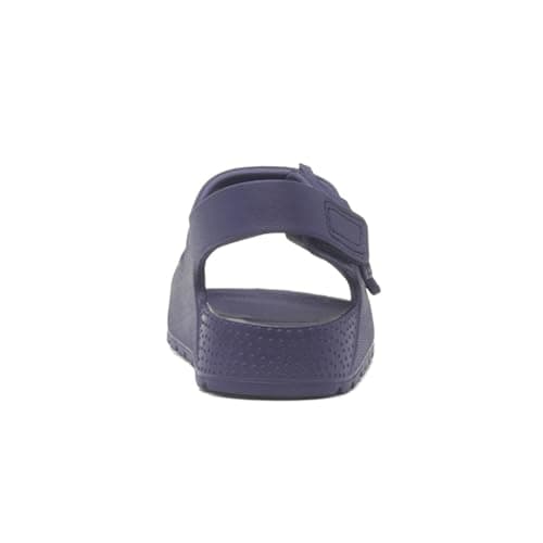 Shoe Zone - Kids Navy Double Buckle Easy Fasten EVA Sandal - Size 13 Child UK - Blue — view 5