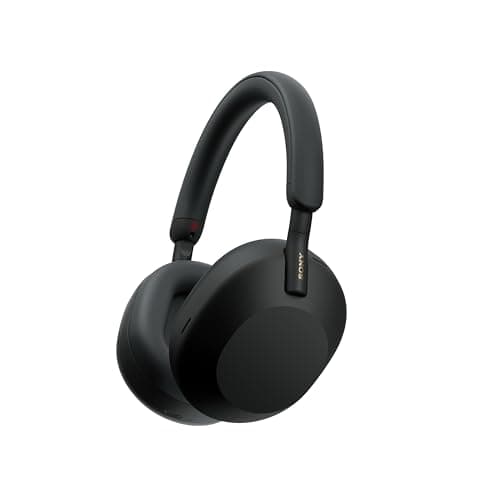 Sony WH-1000XM5SA Special Edition Soft Case Premium Noise Cancelling Wireless Over-Ear Headphones, Bluetooth, Clear Call Quality, Hi-Res Audio, Up to 30hr Battery Life, iOS & Android - Black