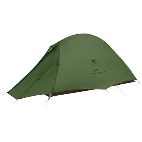 Naturehike Cloud Up Pro Camping Tent, 1 Person, Forest Green