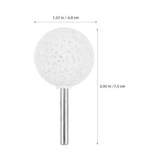 2pcs Tire Repair Coral Sanding Bit for Automotive Tires White Corundum — view 2
