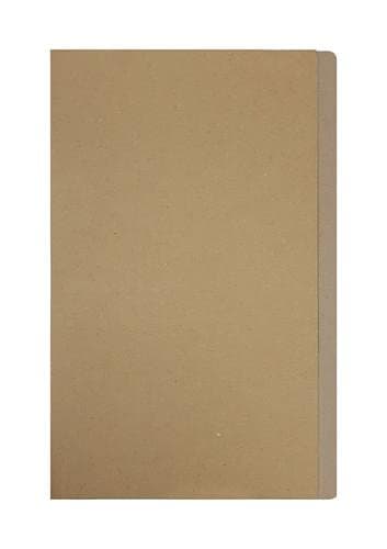 20 x A4 Foolscap Square Cut Folders Buff Brown Document Wallets