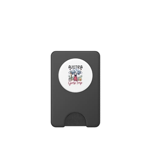 Austria Girls Trip Skiing Vacation PopSockets PopWallet for MagSafe — view 2