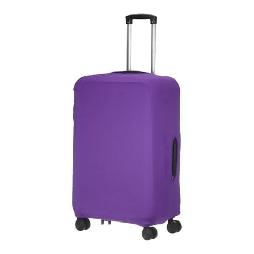 sourcing map Travel Luggage Cover, Washable Suitcase Covers for Luggage Anti-scratch Suitcase Protector Elastic Baggage Protective, Fits 29-32 Inch Suit Case, Purple Blue