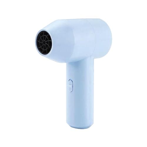 QUXVUIS Quiet Cordless Hair Dryer Rechargeable and Portable ABS Cordless Hair Dryer Rechargeable USB Portable 12v Car Hair Dryer, B, USB Charging