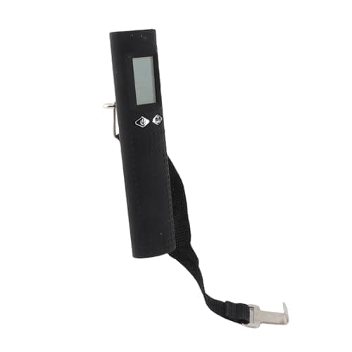Jiawu Digital Luggage Scale, 50kg High Precision Hanging Baggage Scale with LCD Display, Portable Travel Weight with Flashlight Power Bank Function for Airport Check in Suitcase