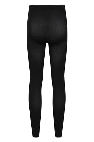 Mountain Warehouse Isotherm Womens Brushed Leggings - Lightweight Ladies Tights, Breathable, Thermal Underwear, Warm - Best for Skiing, Snowboarding Black L — view 6