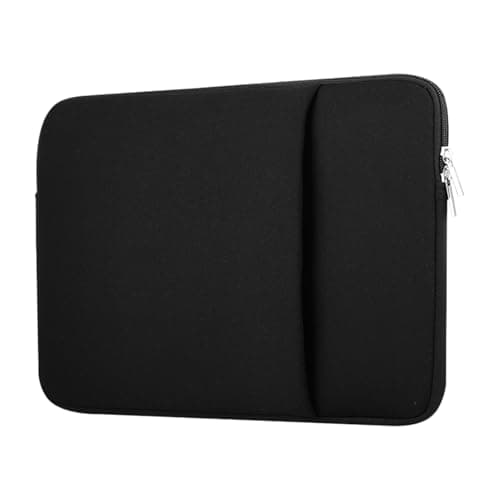 Laptop Sleeve Multifunction Computer Bag Stainless Steel Zipper 13 Inch