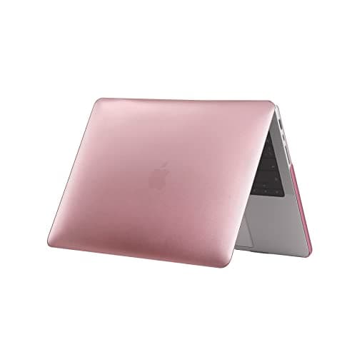 Se7enline Compatible with 2024 2023 2022 2021 MacBook Pro 16 inch Case Hard Laptop Cover for Mac Pro 16-inch Model A2991 A3403 A2780 A2485 M4 M3 M2 M1 & Keyboard Protective Cover(EU Layout),Rose Gold — view 4