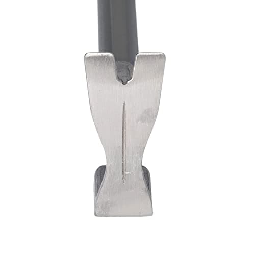 Camping Claw Hammer, Multi-Functional Tent Stake Hammer Portable Stainless Steel Ox Horn Head Tent Stake Hammer with Aluminium Handle for Camping Hiking Backpacking Gardening — view 6