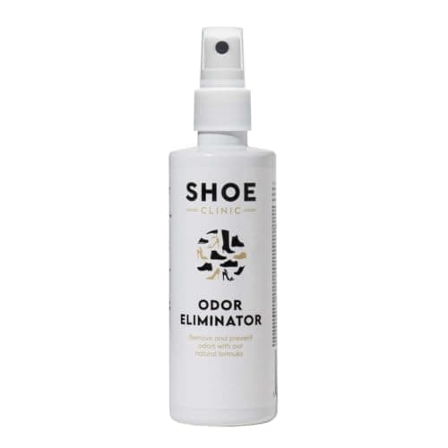 Shoe Clinic Odour Eliminator | Neutraliser for Trainer Odors, Dress Shoes, Sneakers, Boots, Heels, Sandals, and More | Easy to Use Spray for Gym, Sports, and Daily Wear (125ml)
