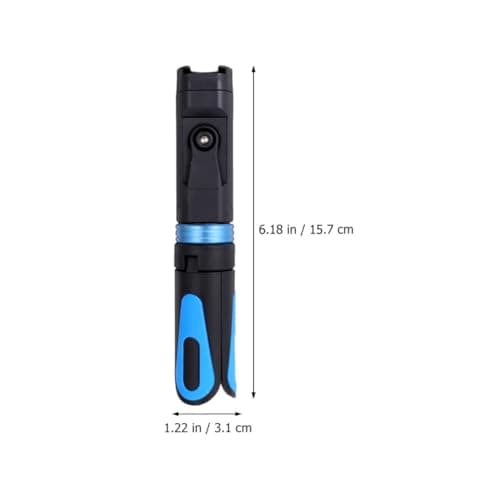 Blue Retractable Selfie Stick Portable Mini Phone Tripod Holder — view 2