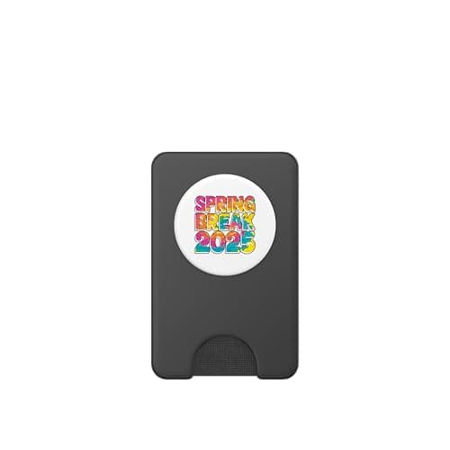 Spring Break 2025 Travel Vacation School Break PopSockets PopWallet for MagSafe — view 2