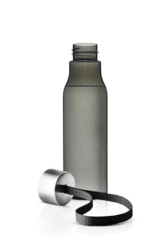 EVA SOLO – Re-Hydrate Water Bottle 0.5L | 100% Recycled PET Body | Leak-Proof Stainless Steel Lid | Lightweight with Carry Strap | Compact Design Fits Cup Holders | Smoke — view 2