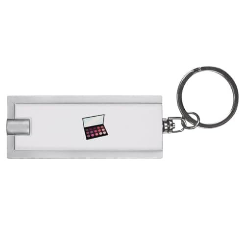 Azeeda 'Makeup Eyeshadow Palette' LED Keyring Torch (KT00043705)