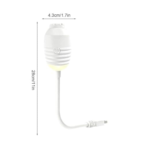 Zunypke Led Projector Light Rotation Dimmable 2 Modes Projector Lamp — view 6