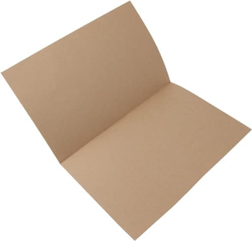 Stuff 4 Office - Manilla Economy Foolscap Square Cut Folders 180gsm Buff (25/50/100 Pack Sizes) (100)