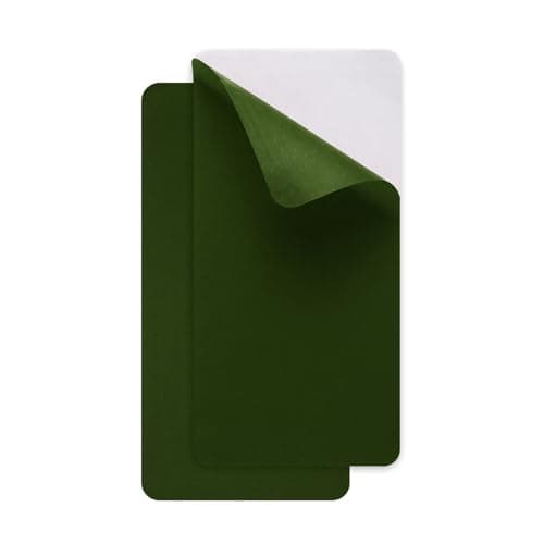 sourcing map 2pcs Repair Patches 10x20cm Self Adhesive Patches Dark Green
