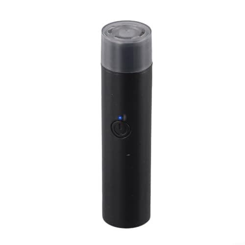 Compact Electric Shaver 106mm Portable Travel Design(Black) — view 2