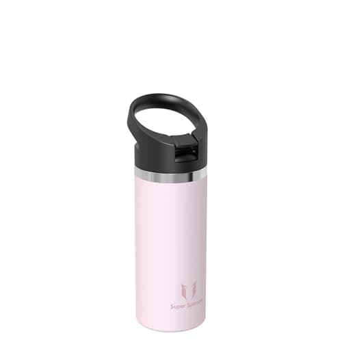 Sparrow Metal Water Bottle 500ml Drinks Insulated Water Bottles with Straw — view 2