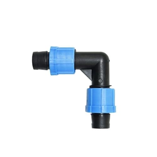 WENYOG Drip Irrigation Faucet Adapters 16mm Micro Irrigation Drip Tape Connectors Tee Repair Elbow End Plug Tap Fittings(Burgundy) — view 3