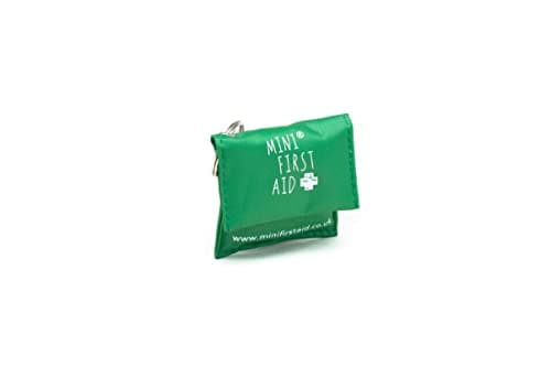 Mini First Aid CPR Mask Keyring - Resuscitation Face Shield Keyring, Handy Pocket Mask Key Chain with Valve, for Emergency Use to Protect Against Cross Infection - Compact, Lightweight - 7x5cm — view 3