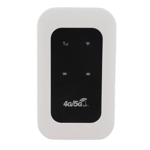OPPWONG Portable 4G WiFi Hotspot, 300Mbps LTE CAT4 Hotspot, Plug and Play WiFi Device with 2100mAh Battery, Ideal for Travel Camping Motorhome — view 3