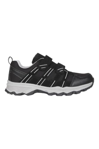 Mountain Warehouse Cannonball Kids Adaptive Shoes Jet Blac 5 — view 3