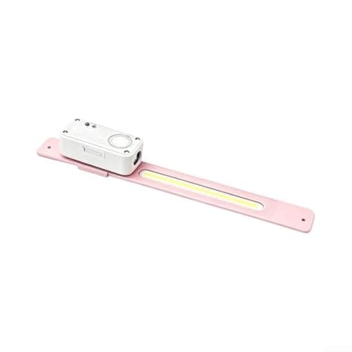 for usb-c Rechargeable Headlamp 350 Lumens Motion Sensor IPX4(Pink) — view 2