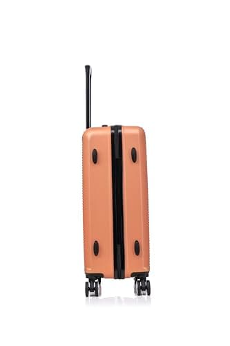 CELIMS - Large Travel Suitcase | Hard Shell | 4 Wheels | Lightweight Checked Luggage 23kg 75cm | Integrated Lock | ABS | Large Size Suitcase | Coral — view 6